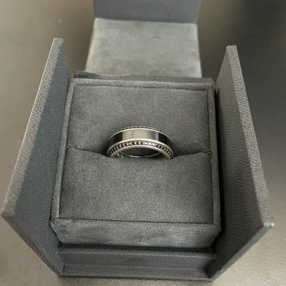 David Yurman wedding band.